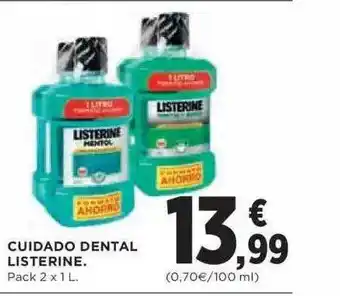 Hipercor Cuidado Dental Listerine oferta