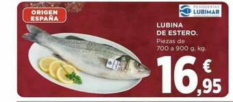 Hipercor Lubina De Estero oferta