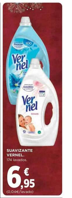 Hipercor Suavizante Vernel oferta