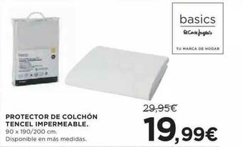 Hipercor Protector De Colchón Tencel Impermeable oferta
