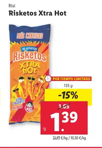 Lidl RISI Risketos Xtra Hot oferta