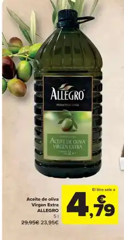 Carrefour ALLEGRO Aceite de oliva Virgen Extra oferta