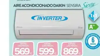 Tien 21 Daikin Sensira Aire Acondicionado oferta