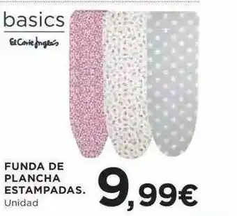 Hipercor Funda De Plancha Estampadas oferta
