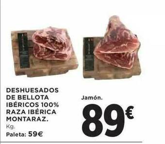 Hipercor Deshuesados De Bellota Ibéricos 100% Raza Ibérica Montaraz oferta