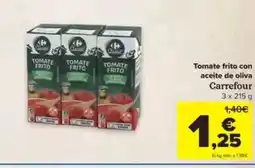 Carrefour Tomate frito con aceite de oliva oferta