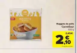 Carrefour Nuggets de pollo Carrefour oferta