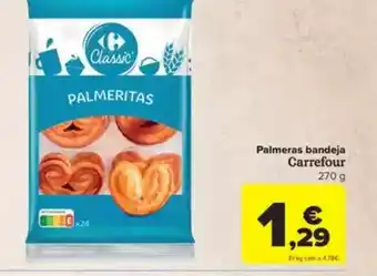 Carrefour Palmeras bandeja Carrefour oferta