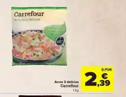 Carrefour Arroz tres delicias oferta