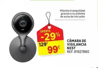 Leroy Merlin Cámara De Vigilancia Nest oferta