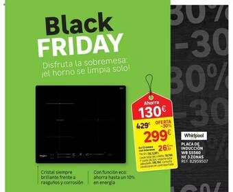 Leroy Merlin Placa De Inducción Wb S5560 Ne 3 Zonas oferta