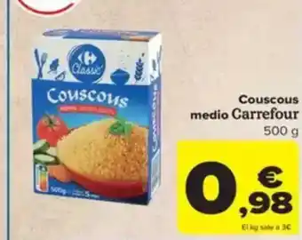 Carrefour Couscous medio Carrefour oferta