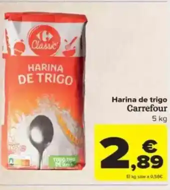 Carrefour Harina de trigo oferta