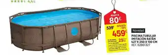 Leroy Merlin Piscina Tubular Imitación Ratán 427 X 250 X 100 Cm oferta