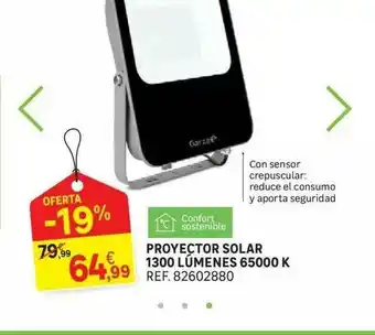 Leroy Merlin Proyector Solar 1300 Lúmens 65000 K oferta