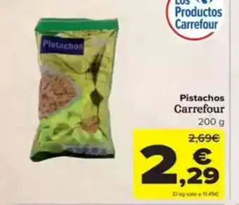 Carrefour Pistachos oferta