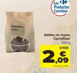 Carrefour Dátiles sin hueso oferta