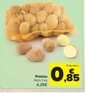 Carrefour Patatas oferta