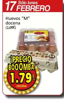 SPAR Huevos "M" docena oferta