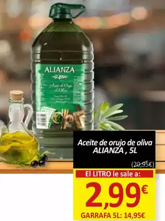 SPAR ALIANZA Aceite de orujo de oliva oferta