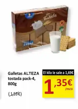 SPAR ALTEZA Galletas Tostada oferta