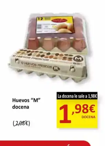 SPAR Huevos "M" docena oferta