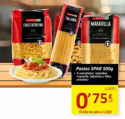 SPAR SPAR Pastas oferta