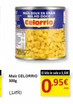 SPAR CELORRIO Maíz oferta