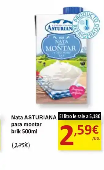 SPAR ASTURIANA Nata para montar oferta