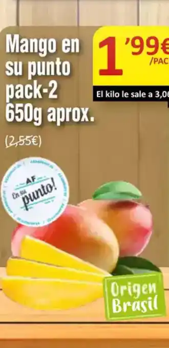 SPAR Mango en su punto oferta