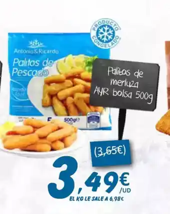 SPAR Palitos de merluza oferta