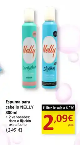 SPAR NELLY Espuma para cabello oferta