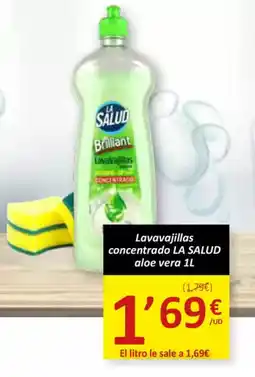 SPAR LA SALUD Lavavajillas concentrado oferta