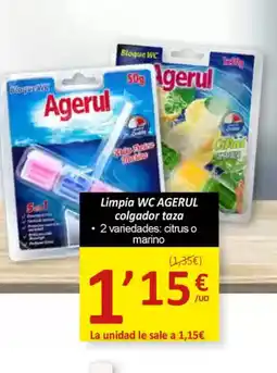 SPAR WC AGERUL Limpia colgador taza oferta