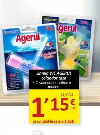 SPAR WC AGERUL Limpia colgador taza oferta