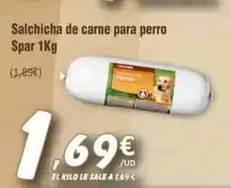 SPAR Salchicha de carne para perro oferta