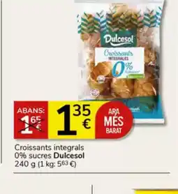 Supermercados Charter DULCESOL Croissants integrals oferta