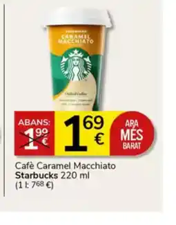 Supermercados Charter STARBUCKS Cafè Caramel Macchiato oferta