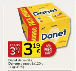 Supermercados Charter DANET de vainilla oferta