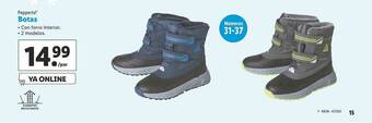 Lidl Pepperts! Botas oferta