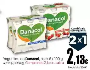 Unide Supermercados Danacol - yogur liquido oferta