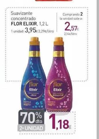Condis Flor Elixir Suavizante concentrado 1,2L oferta