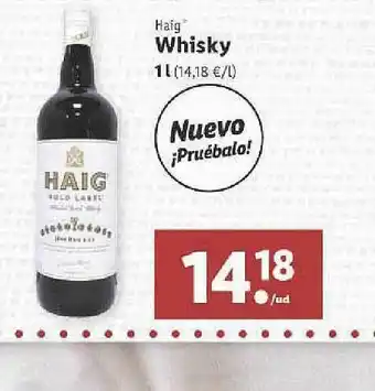 Lidl Haig Whisky oferta
