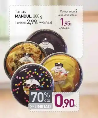 Condis Mandul Tartas 300g oferta