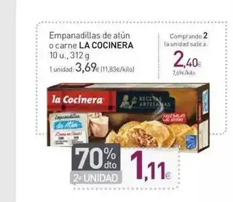 Condis La Cocinera Empanadillas de Atún o carne 10u, 312g oferta