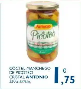 Supermercados La Despensa Antonio Cóctel Manchego De Picoteo Cristal 320g oferta