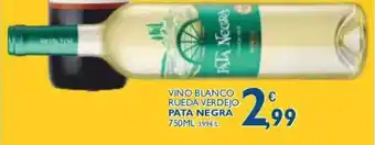Supermercados La Despensa Pata Negra Vino Blanco Rueda Verdejo 750ml oferta
