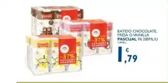 Supermercados La Despensa Pascual Batido Chocolate Fresa O Vainilla P6 200ml oferta