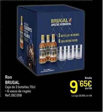 Makro Ron Brugal oferta