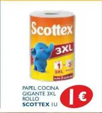 Supermercados La Despensa Scottex Papel Cocina Gigante 3xl Rollo 1u oferta